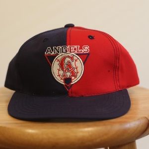 Vintage 1990s YOUTH California (Los Angeles) Angels ANNCO Baseball Cap Snapback